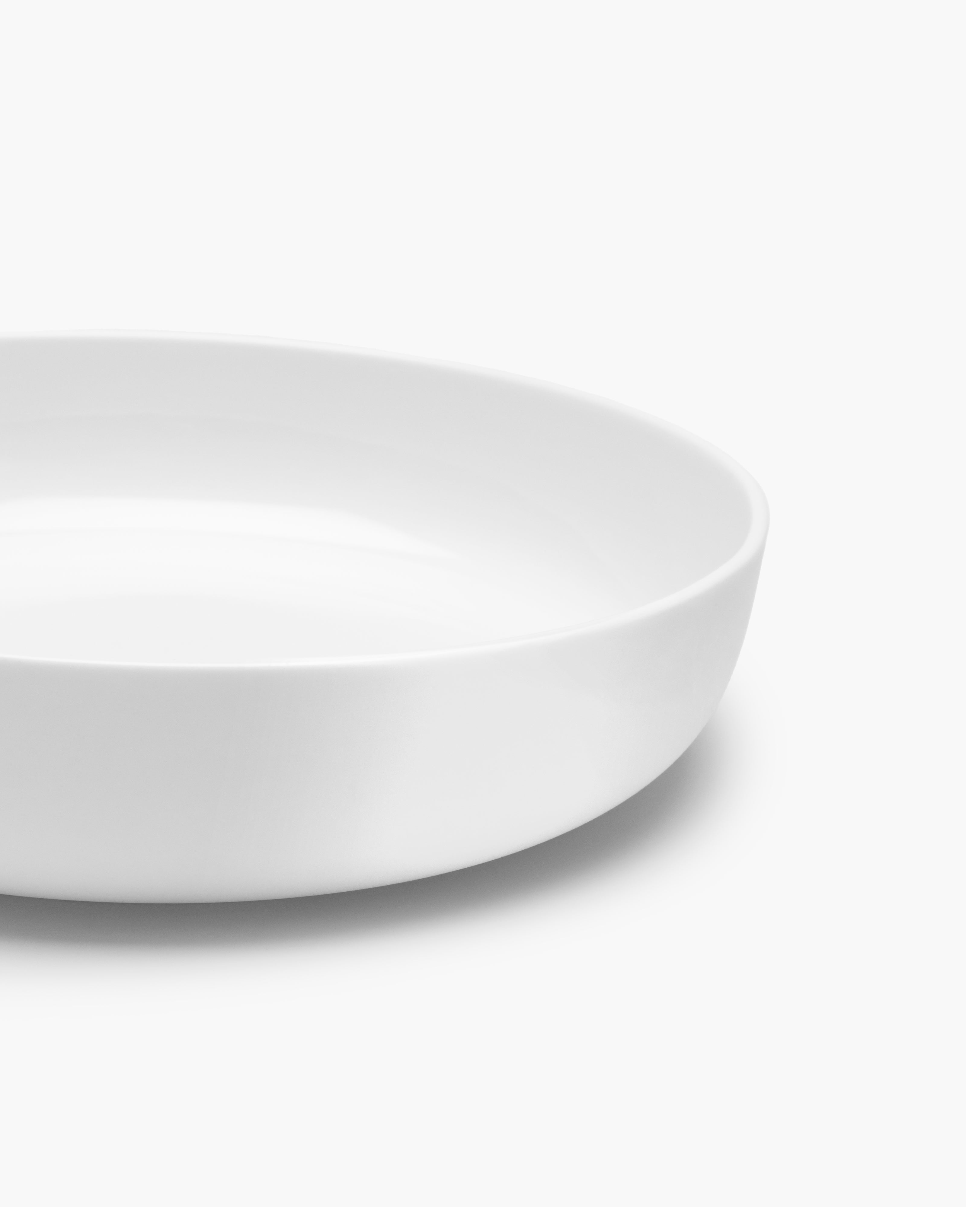 Serax Base talíř hluboký M bílý kostní porcelán