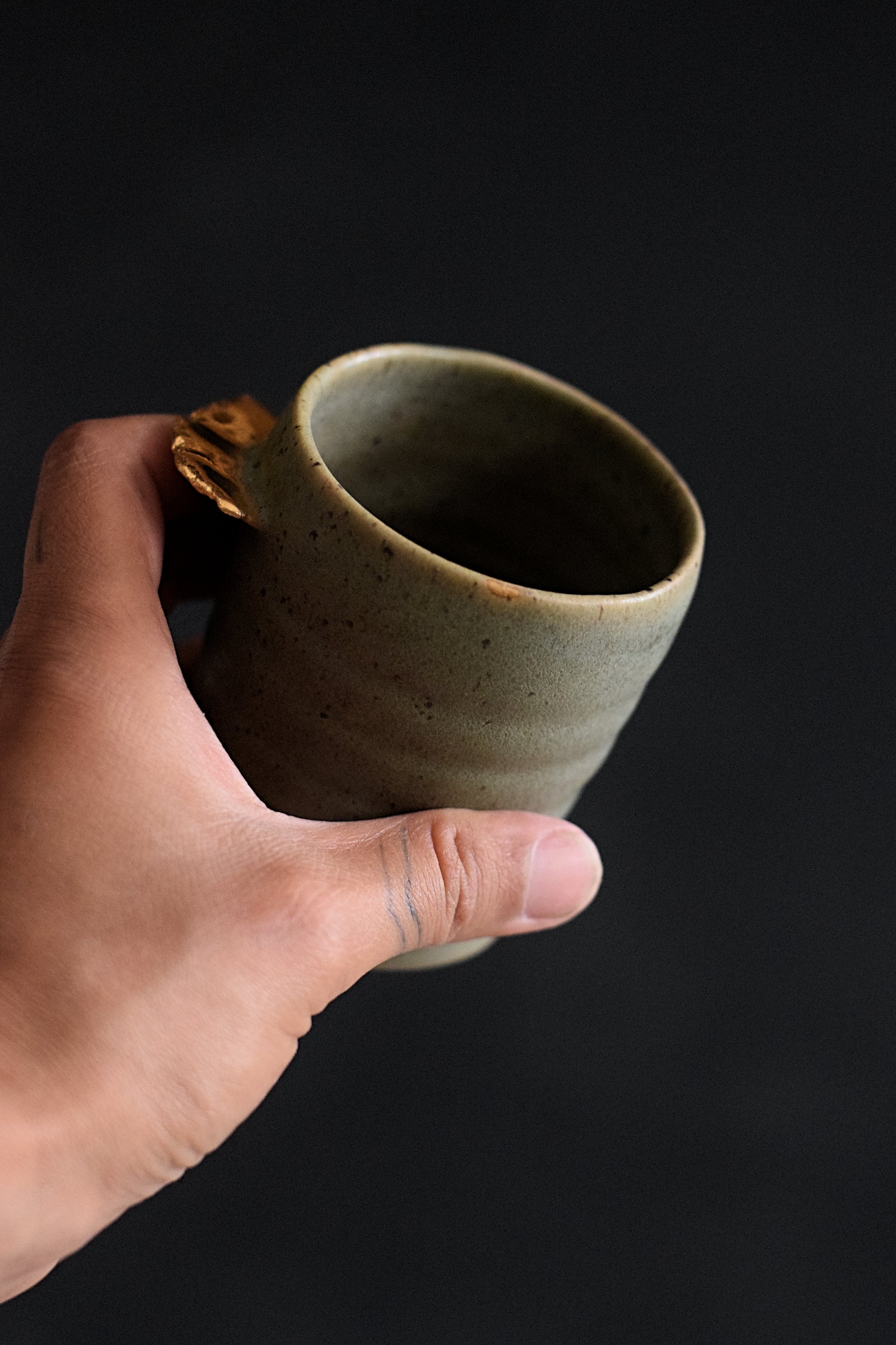 Terra Ceramics Prague ENYA Moss Green espresso šálek 150 ml #2