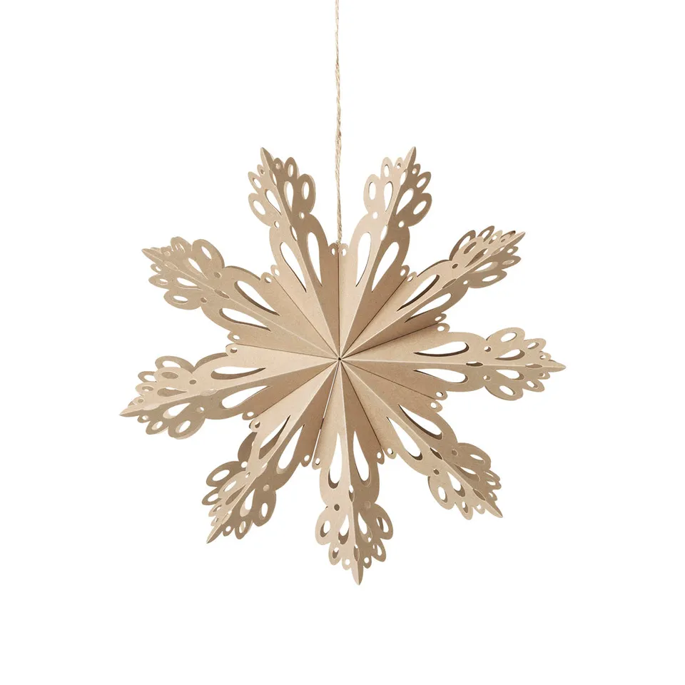 Broste Copenhagen Snowflake Star vánoční ozdoba M
