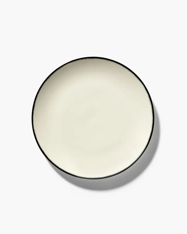 Serax Dé Variation 1 startovací talíř porcelán bílá/černá