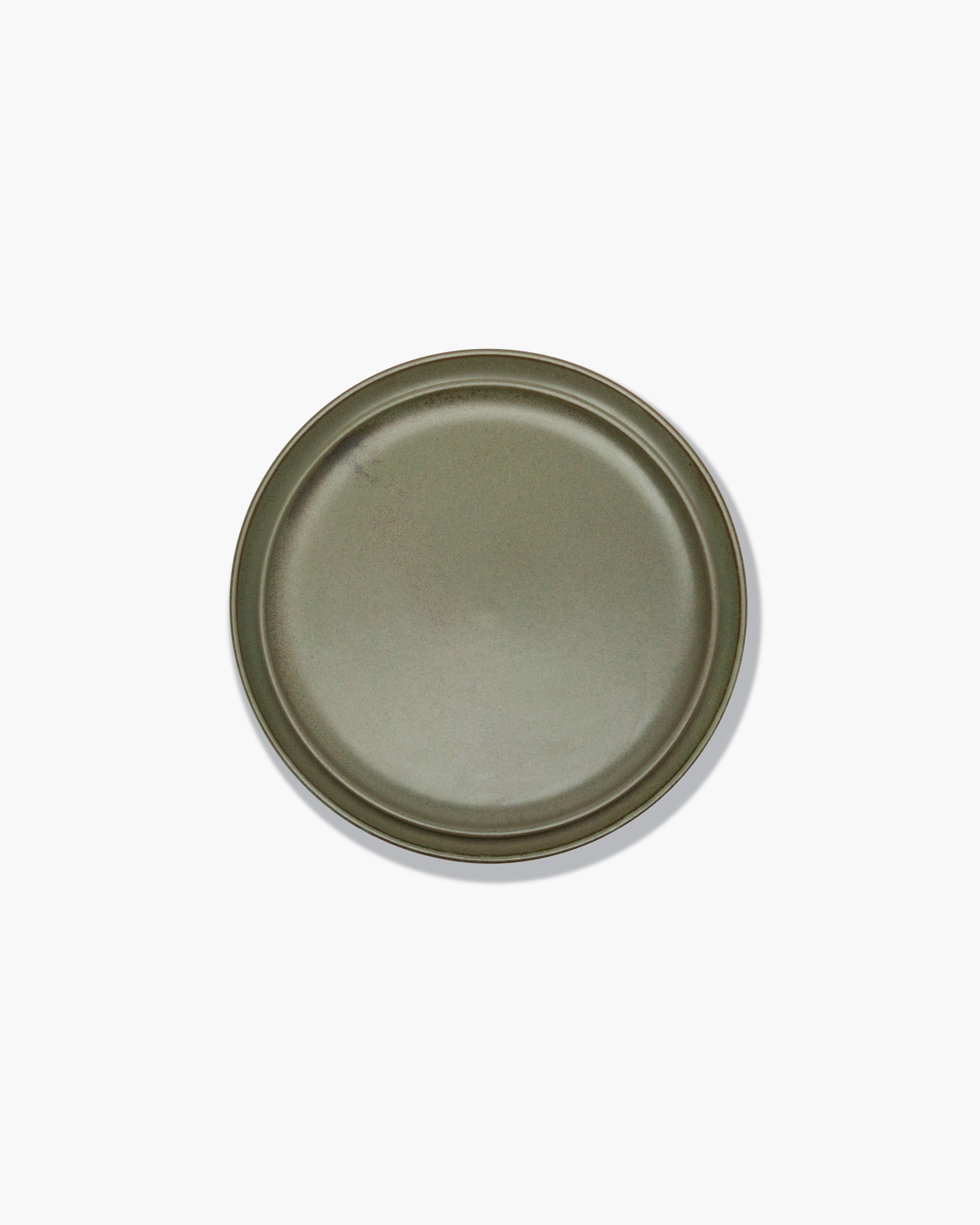 Serax Surface Starter plate předkrmový talíř camo green kamenina
