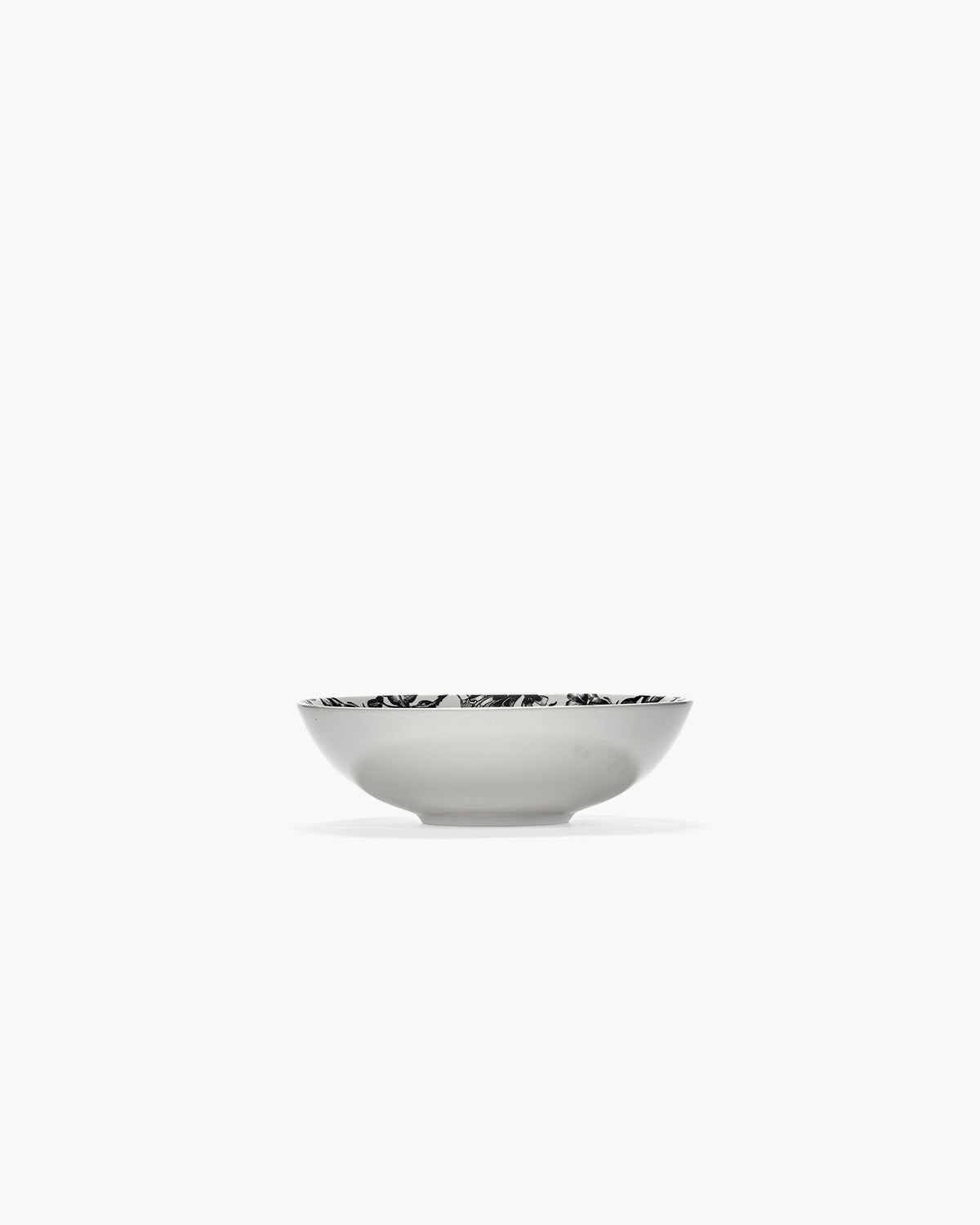 Serax Unity Bowl Low S porcelánová miska bílo-černá