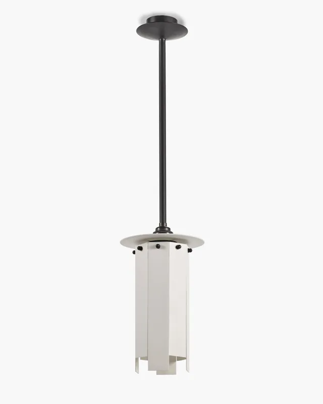 Serax Gilda závěsná lampa long černobílá