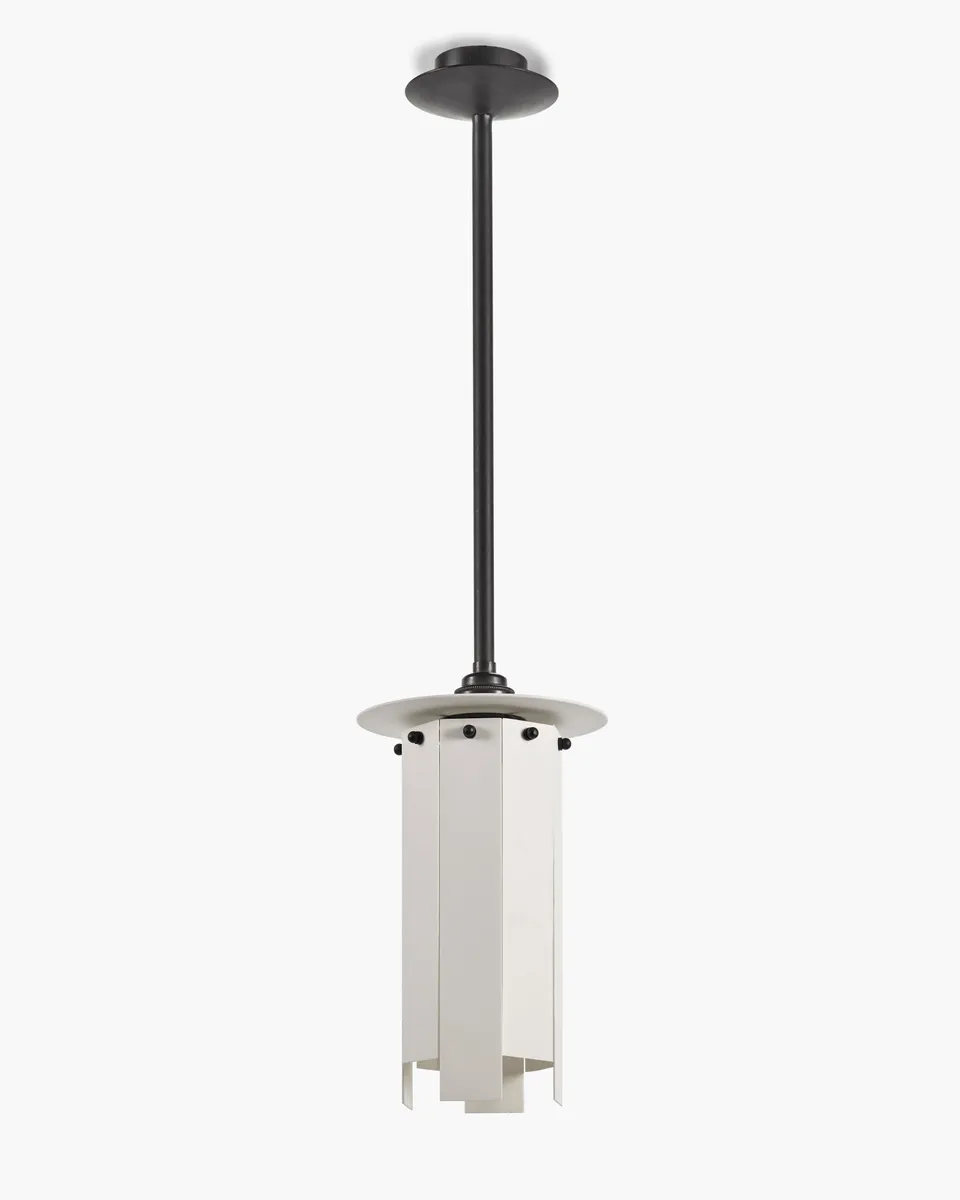 Serax Gilda závěsná lampa long černobílá