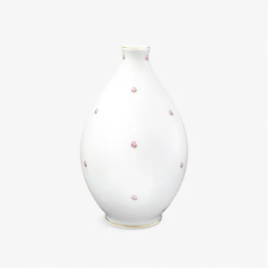 Augarten Art Déco váza 20 cm růžová porcelán
