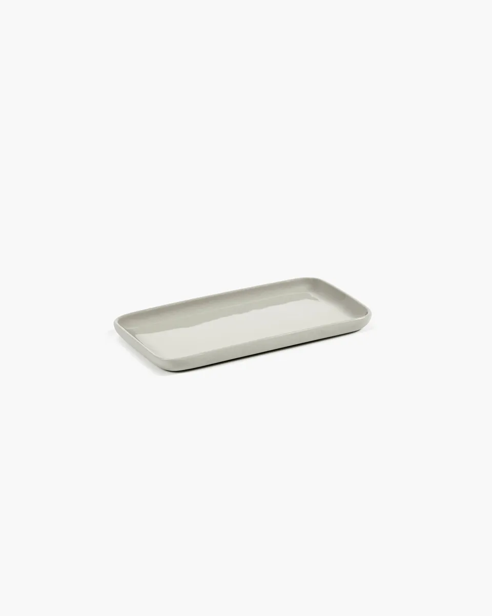 Serax Cose S podnos obdélníkový béžový porcelán