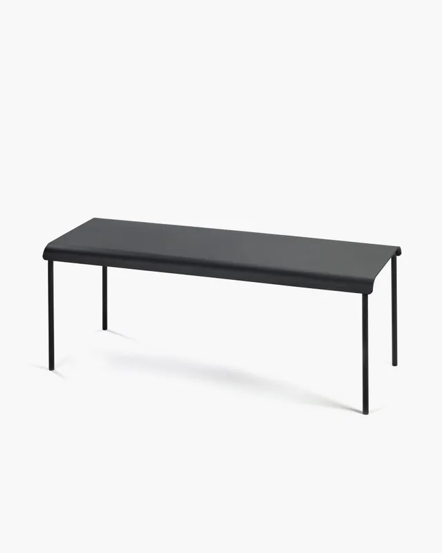 Serax August Bench lavice černá hliníková