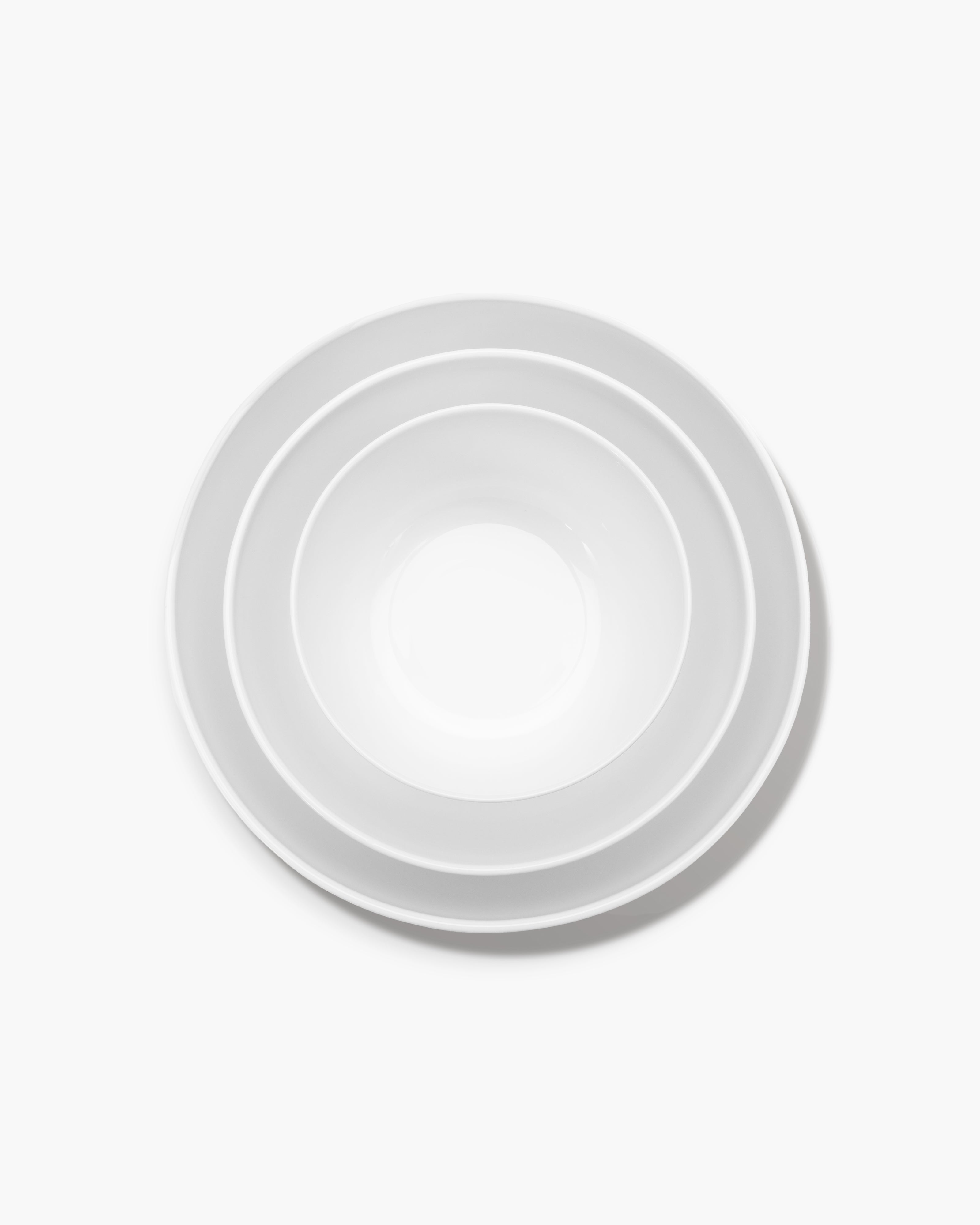 Serax Base miska vysoká S bílá porcelánová
