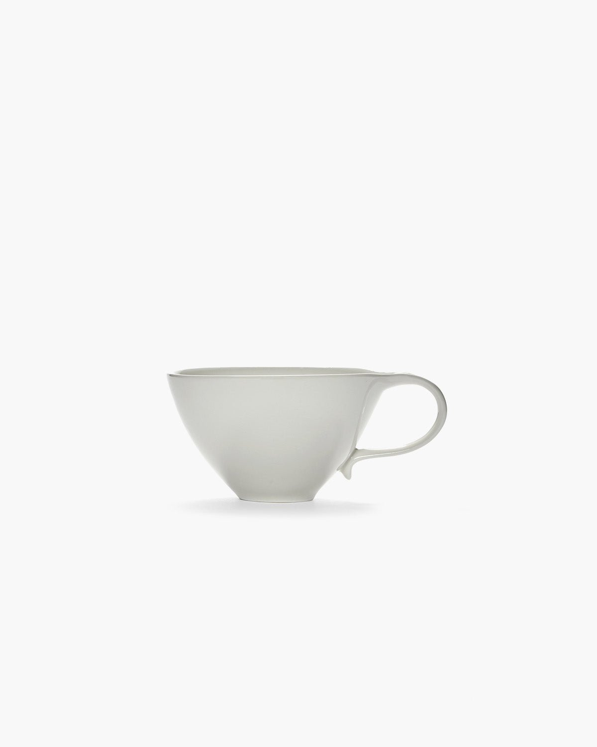 Serax Unity šálek na čaj bílo-černý porcelán