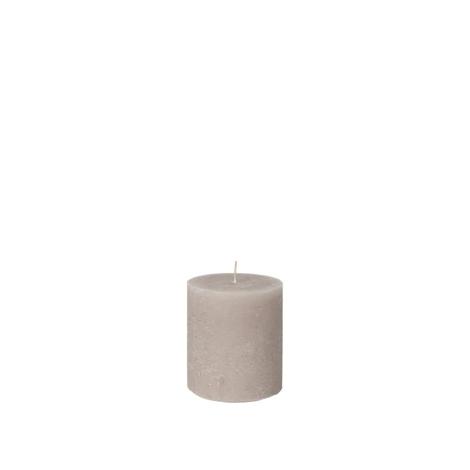 Broste Copenhagen Rustic Pillar svíčka rustikální