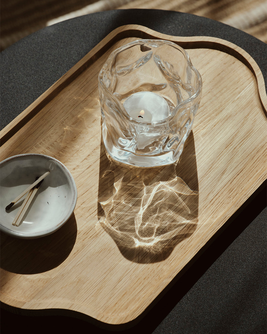 Broste Copenhagen Edgar Tray S podnos malý kameninový