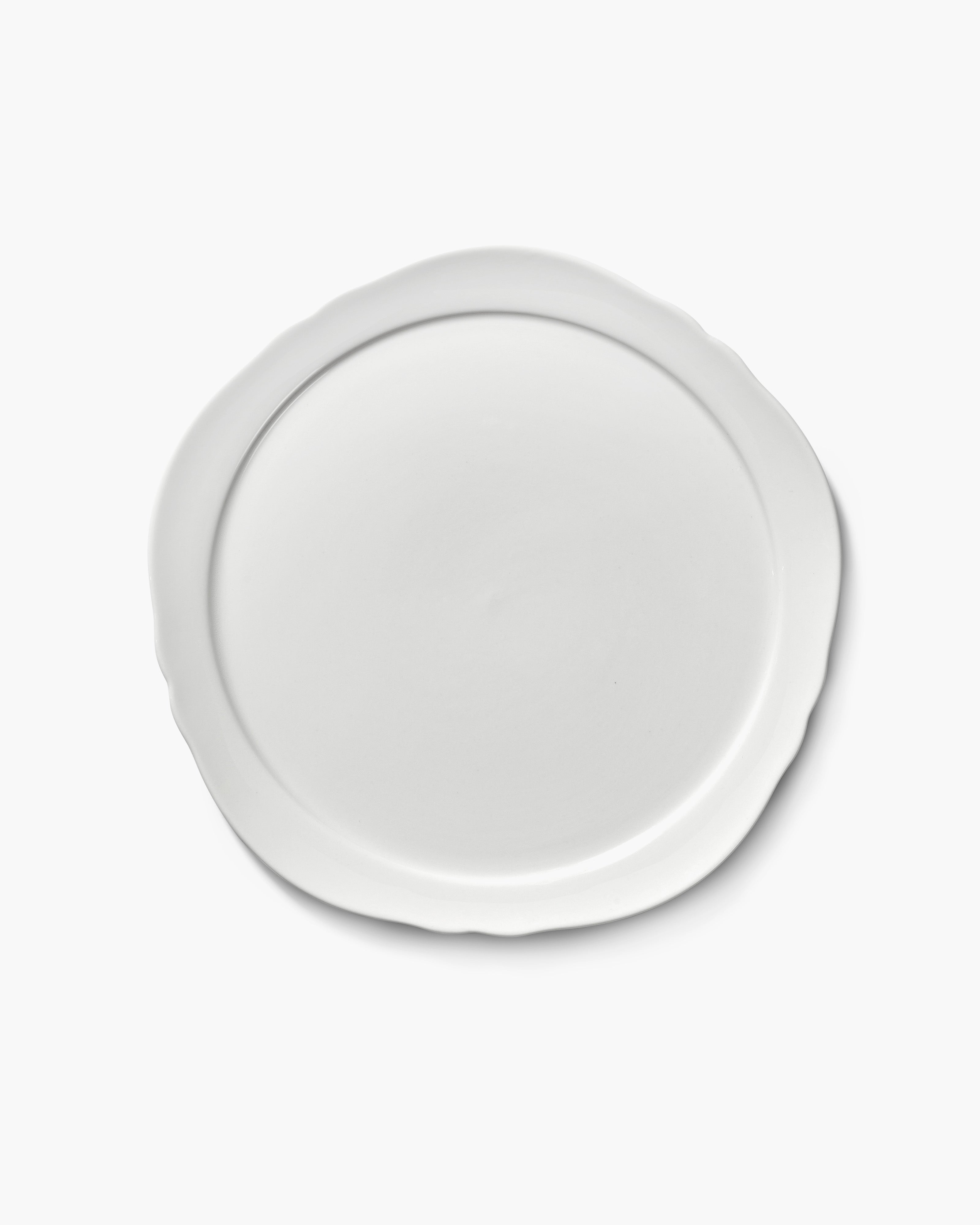 Serax Silhouette servírovací talíř bílý porcelánový