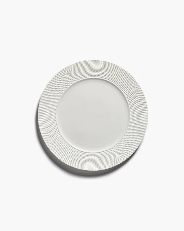 Serax Nido jídelní talíř bílý porcelán