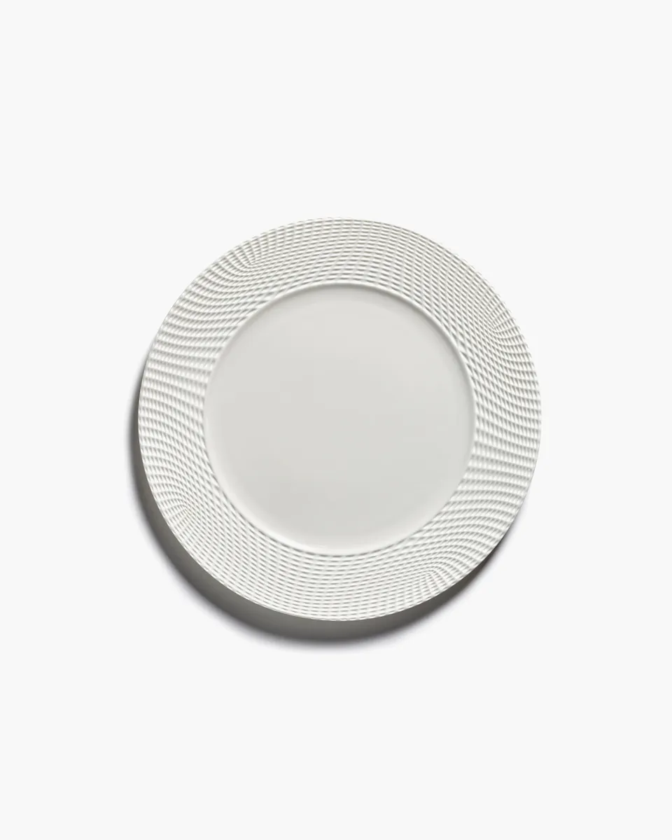 Serax Nido jídelní talíř bílý porcelán