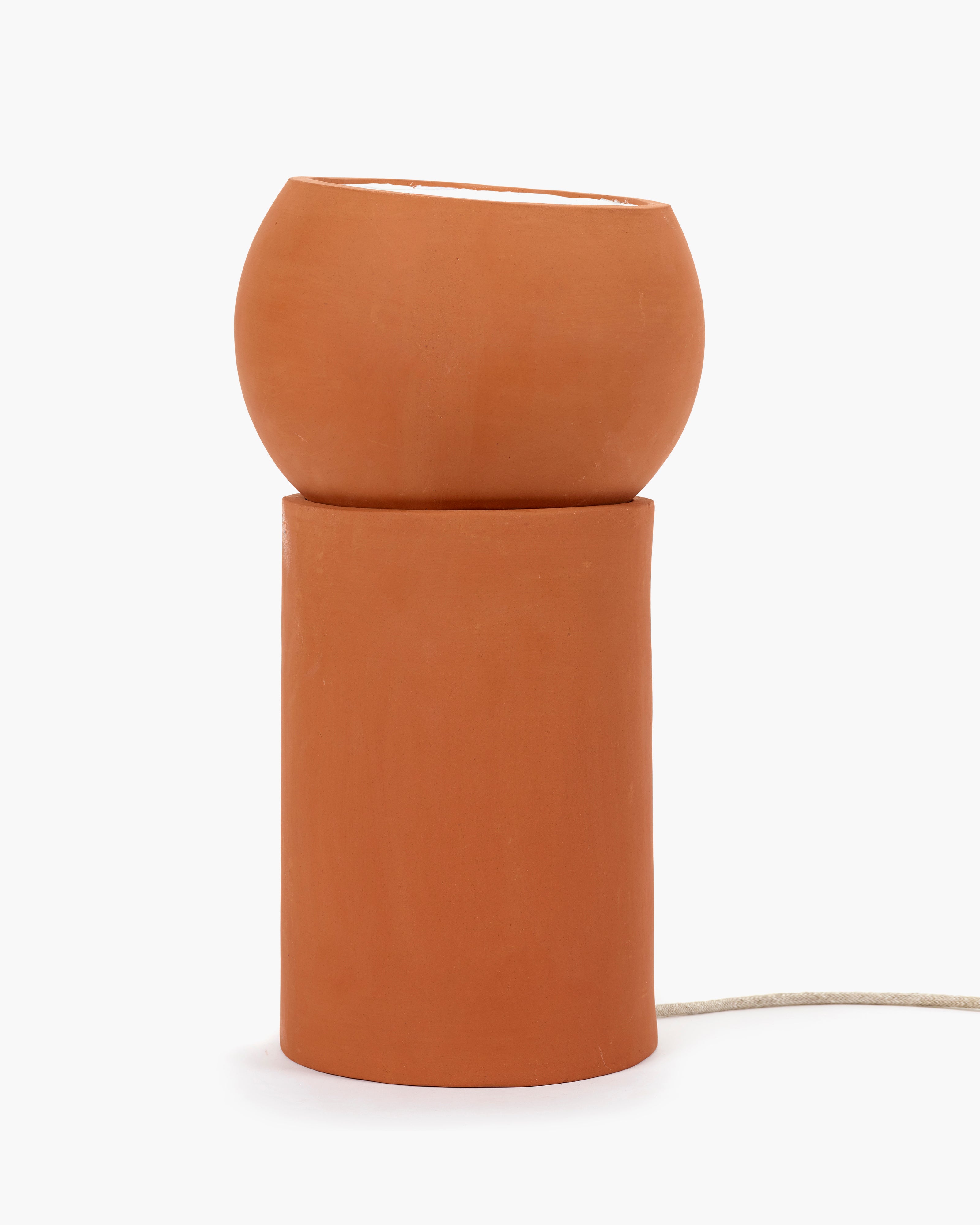 Serax Terra stolní lampa L terakota keramická