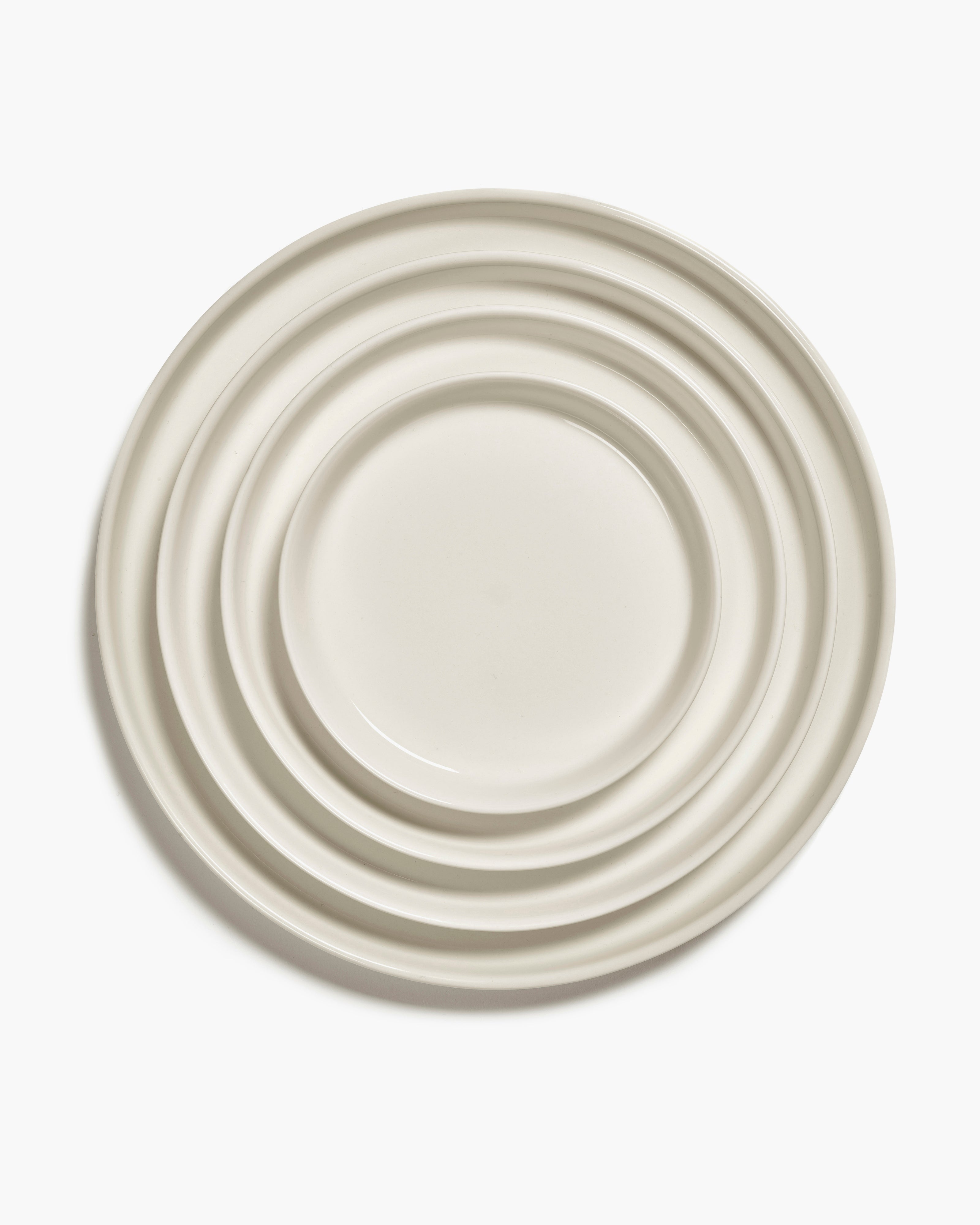 Serax Cena jídelní talíř vysoký ivory porcelán