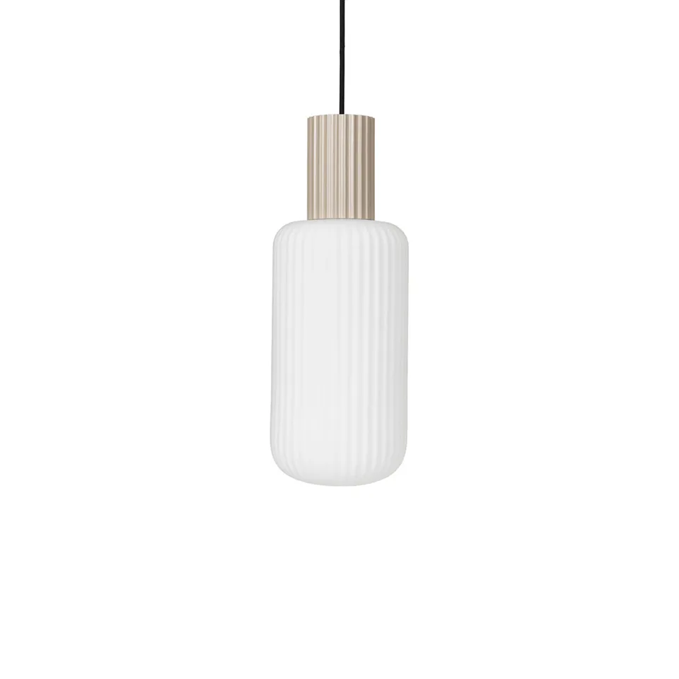 Broste Copenhagen Lolly závěsná lampa skleněná