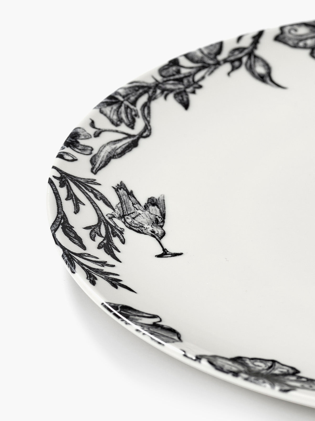 Serax Unity předkrmový talíř bílý porcelán