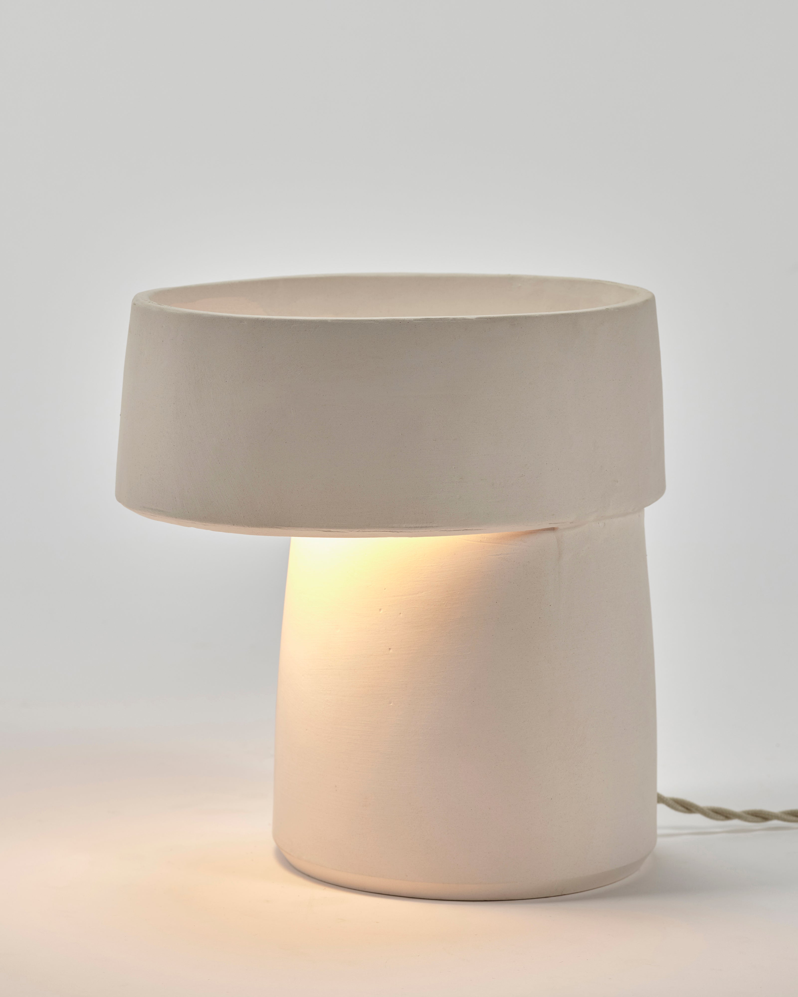Serax Romé stolní lampa bílá keramická