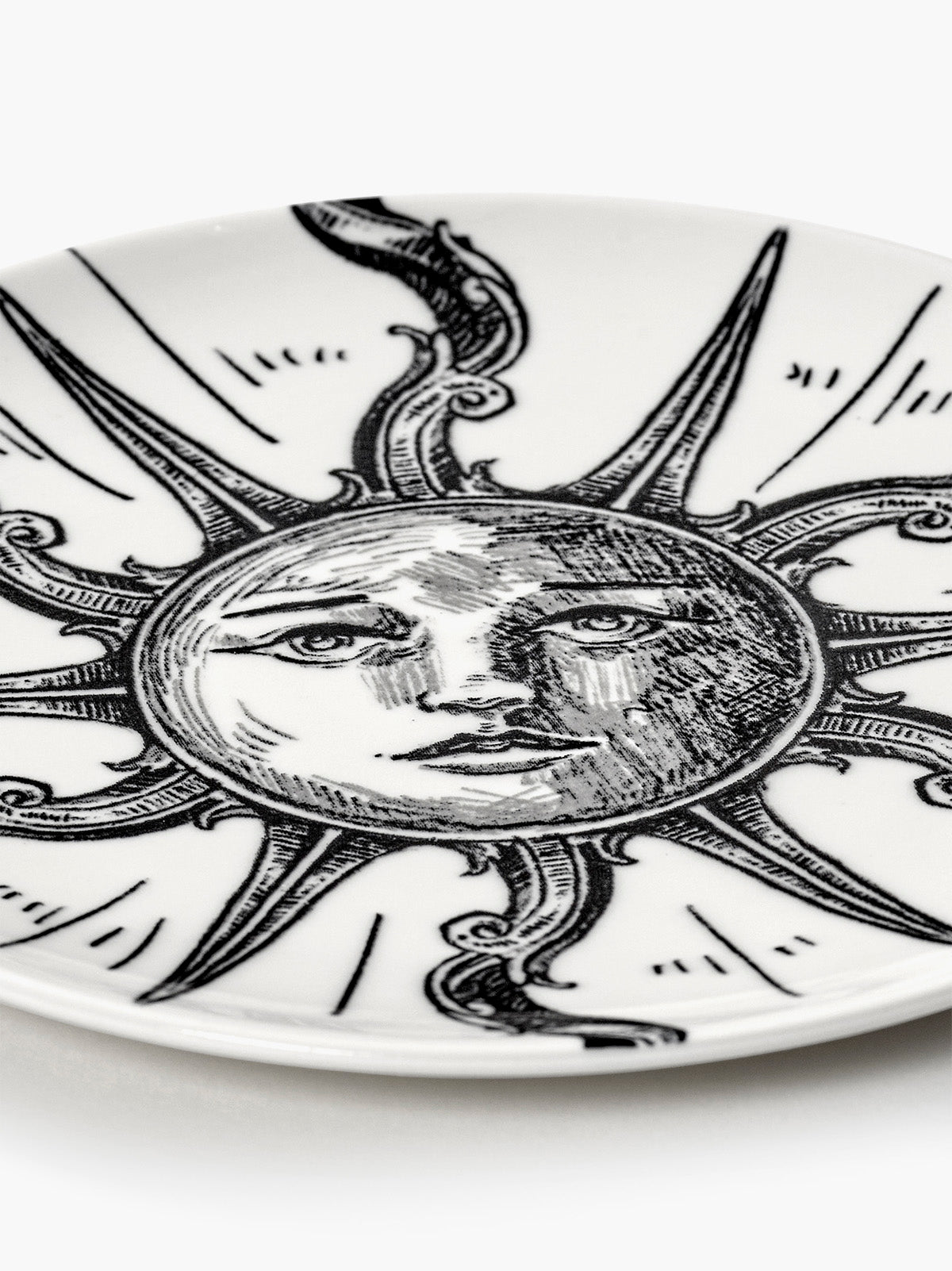 Serax Unity Sun talíř na chléb bílý porcelán