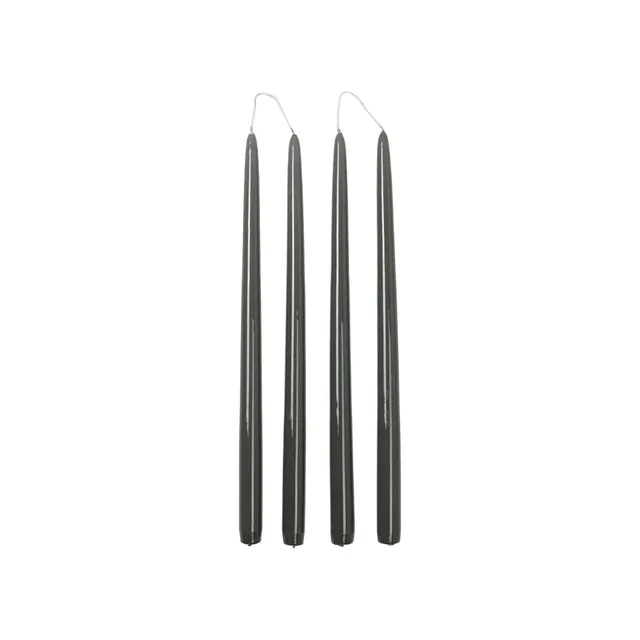 Broste Copenhagen Smooth Glossy Taper Candle svíčka lesklá