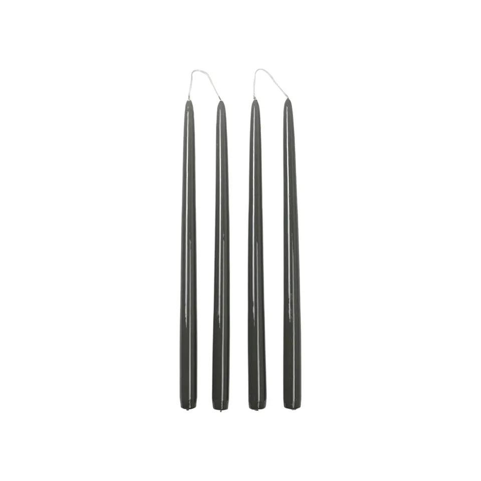 Broste Copenhagen Smooth Glossy Taper Candle svíčka lesklá