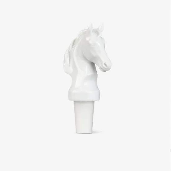 Augarten Bottle Top Horse zátka bílá kůň