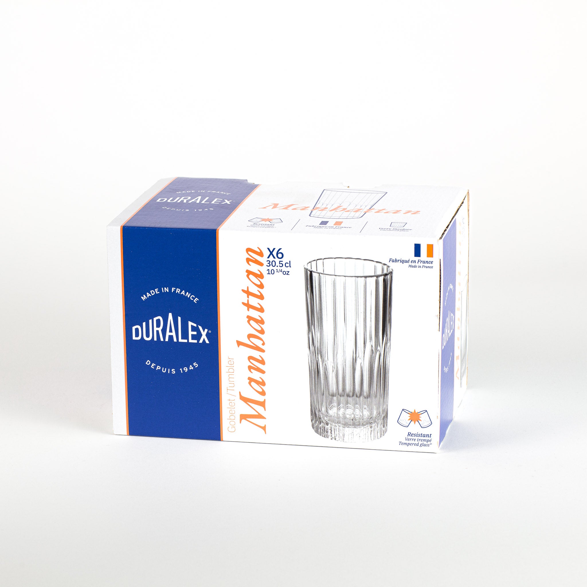 Duralex Manhattan sklenice highball 30,5 cl 6 ks