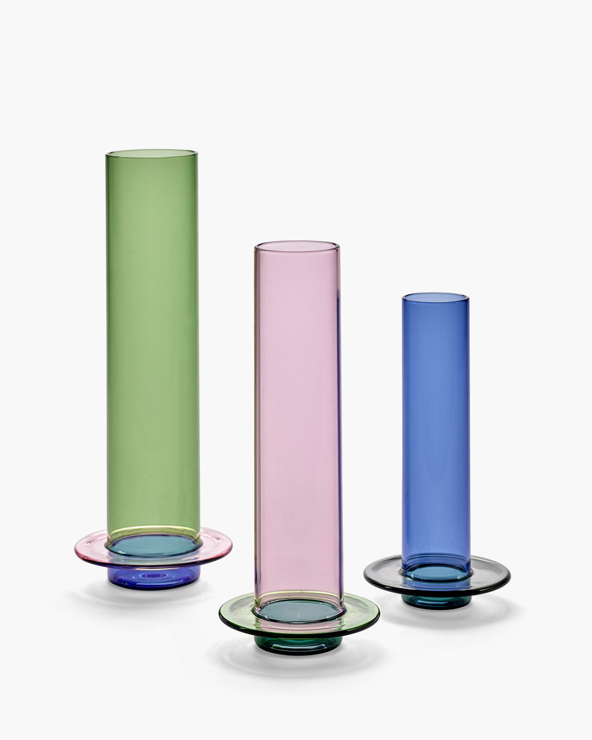 Serax Glass Towers váza S mix skleněná