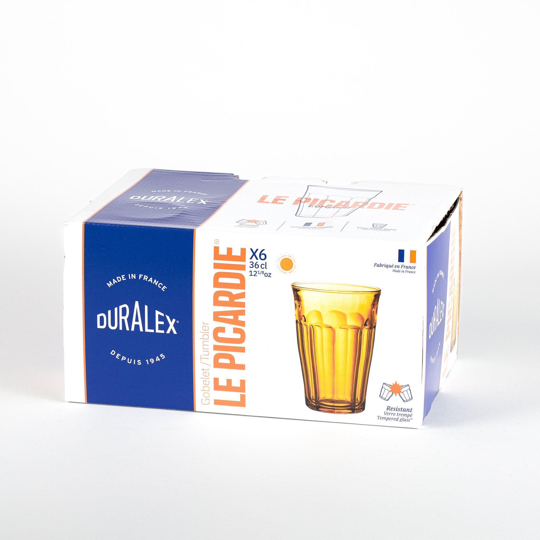 Duralex Le Picardie sklenice 36 cl vermeil 6 ks