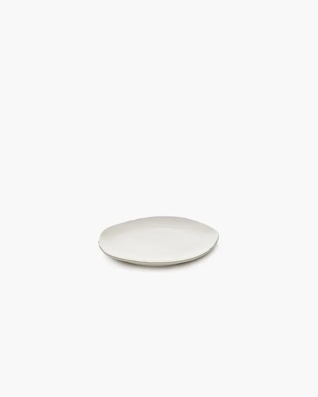 Serax Silhouette dezertní talíř bílý porcelán