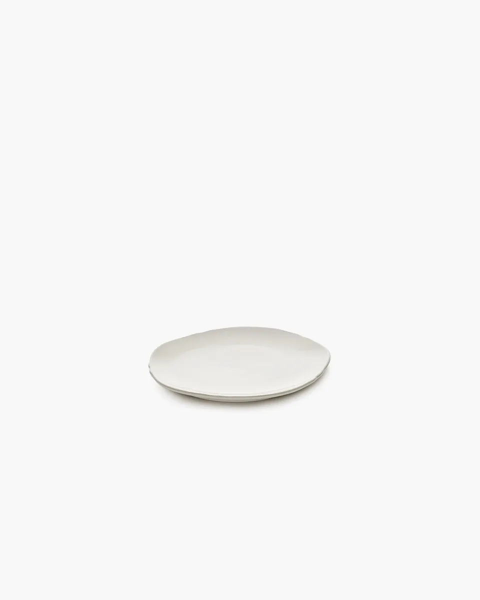 Serax Silhouette dezertní talíř bílý porcelán