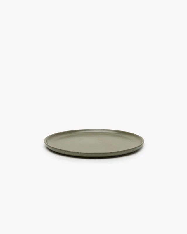 Serax Surface Starter plate předkrmový talíř camo green kamenina