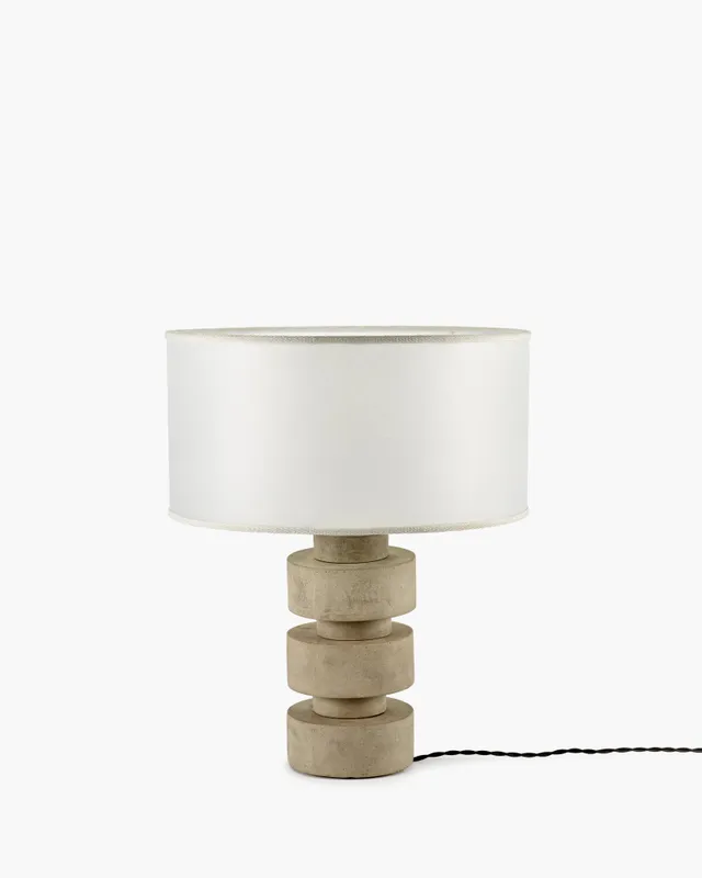 Serax Disc betonová stolní lampa šedá