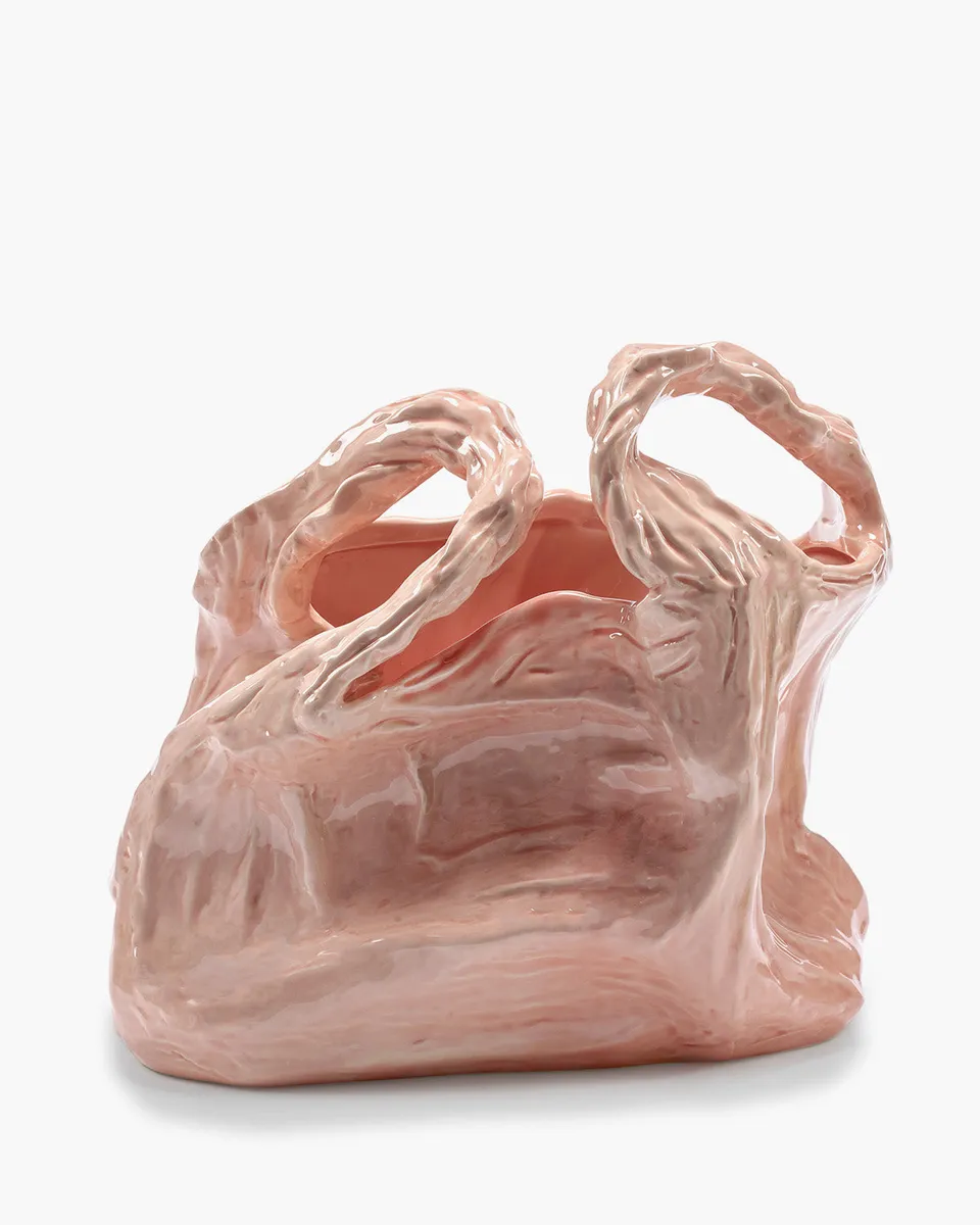 Serax Gala váza L růžová porcelánová