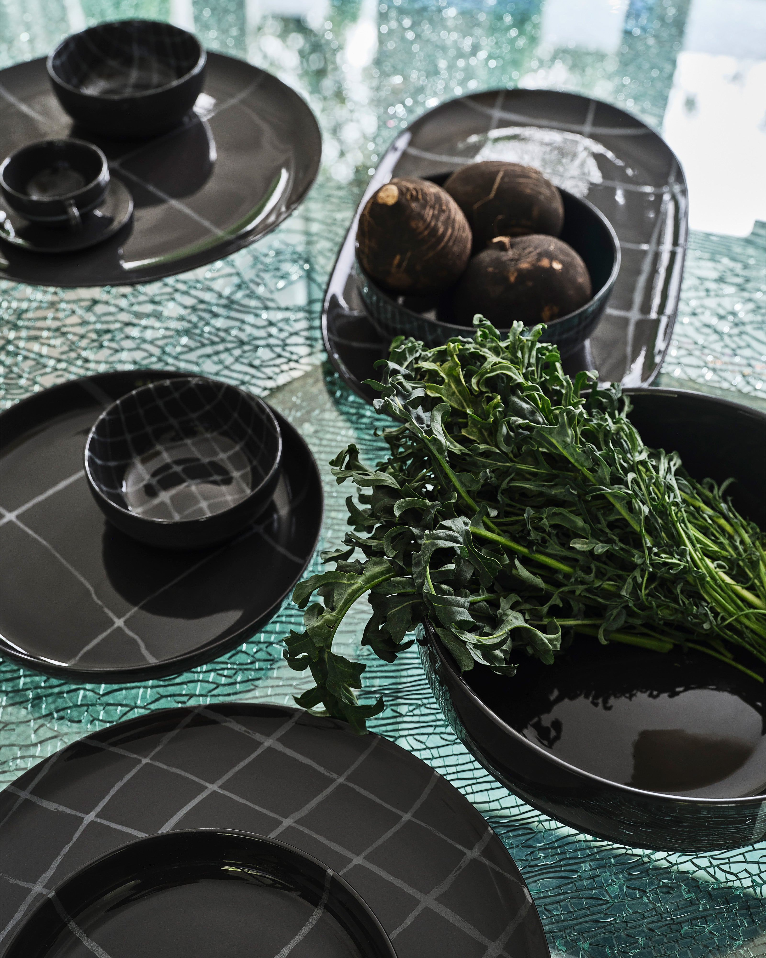 Serax Zuma Pacific espresso šálek šedý porcelán