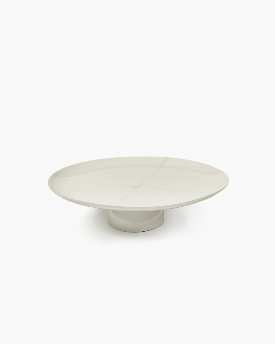 Serax Zuma Salt porcelánový stojan na dort bílý
