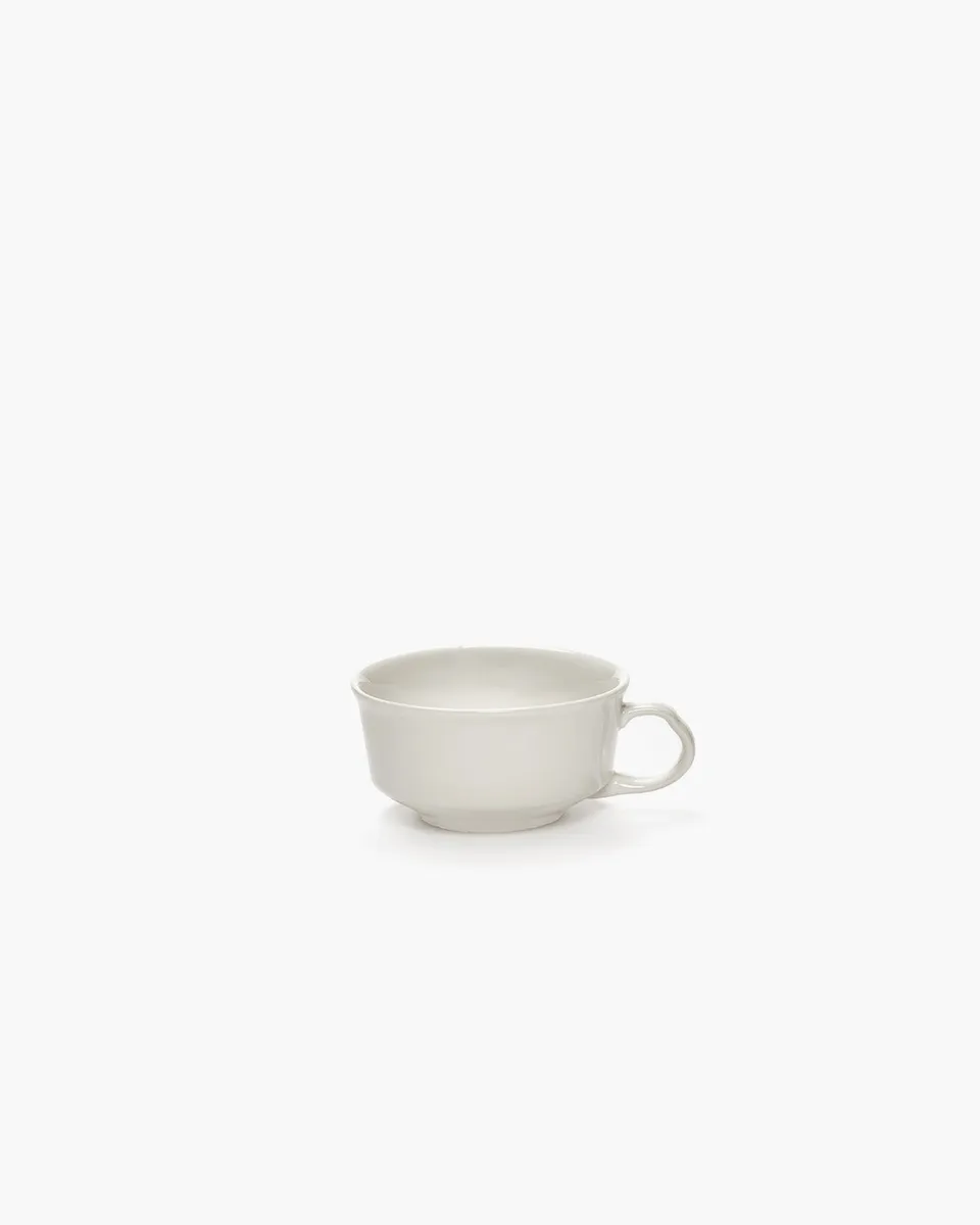 Serax Silhouette šálek na espresso bílý porcelán