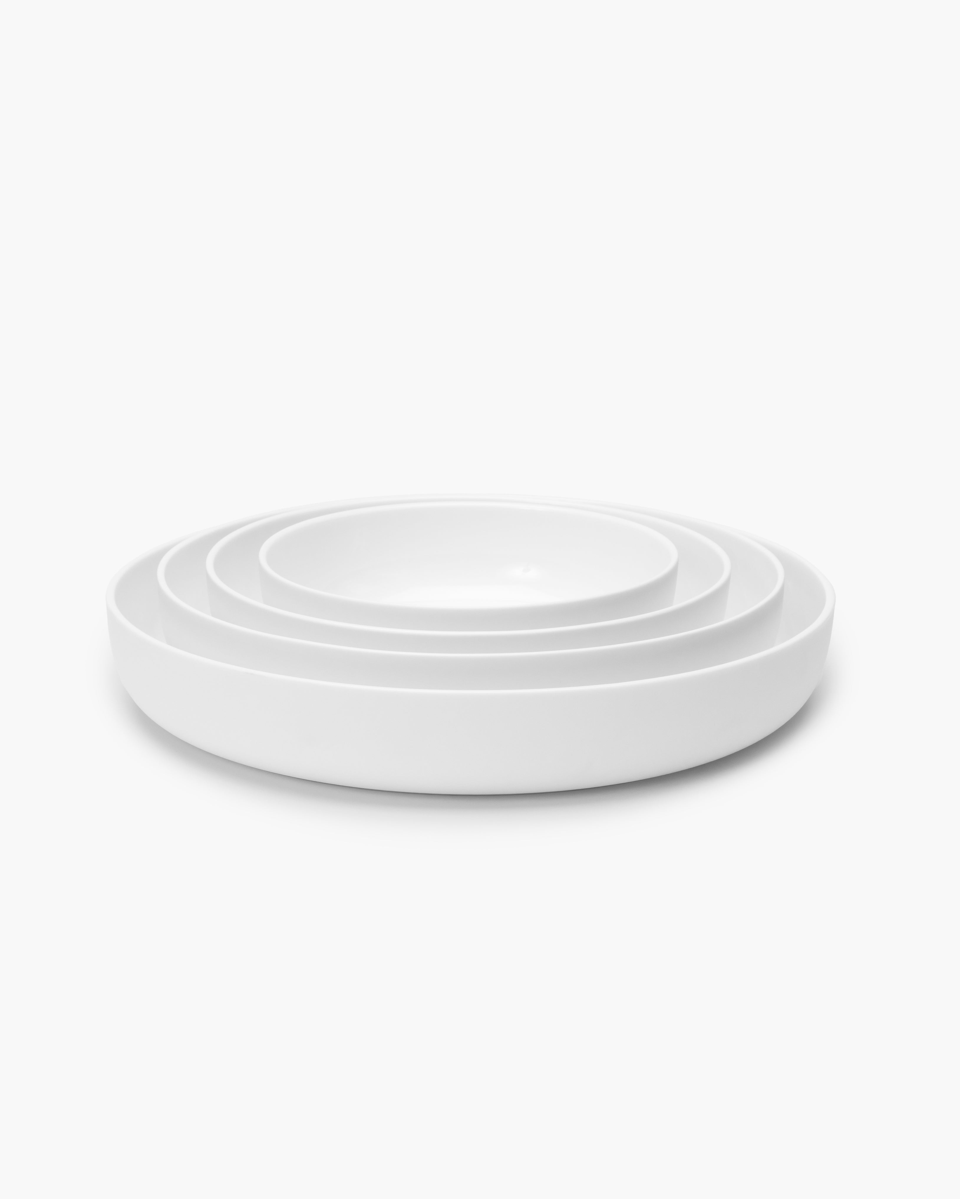 Serax Base S hluboký talíř bílý kostní porcelán