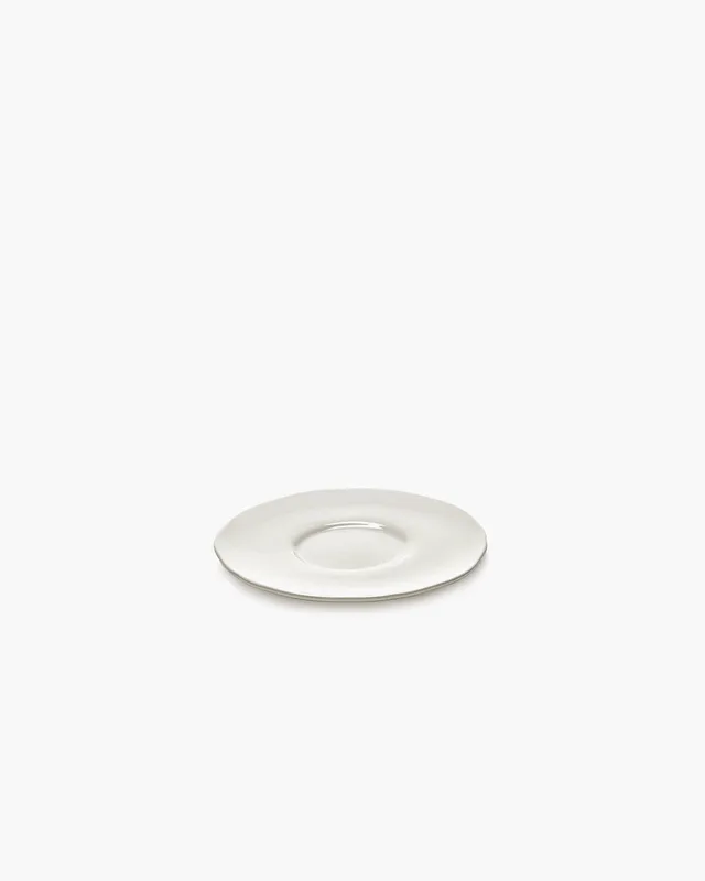 Serax Silhouette podšálek bílý porcelánový