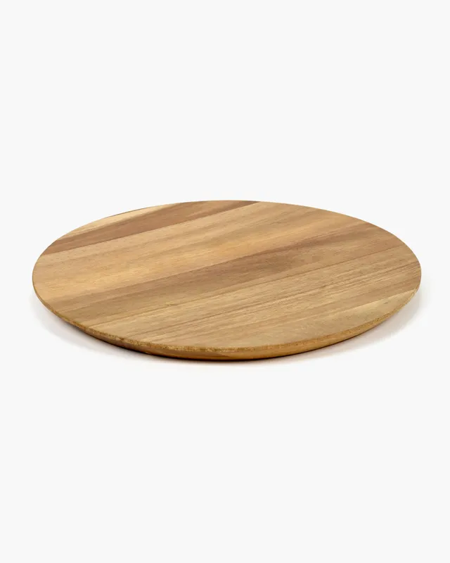 Serax Dunes XL talíř dřevěný hnědý