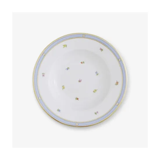 Augarten Schubert porcelánový hluboký talíř 21 cm bílý