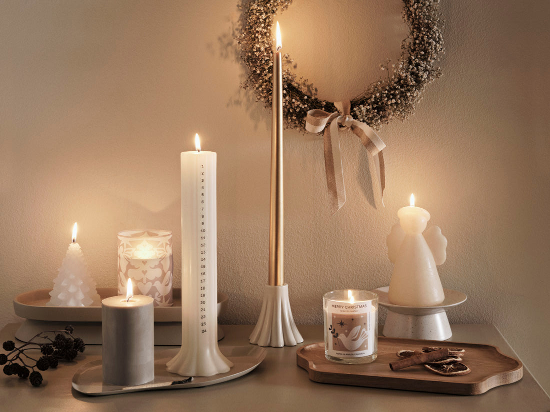 Broste Copenhagen Heli Calendar Candle kalendářní svíčka