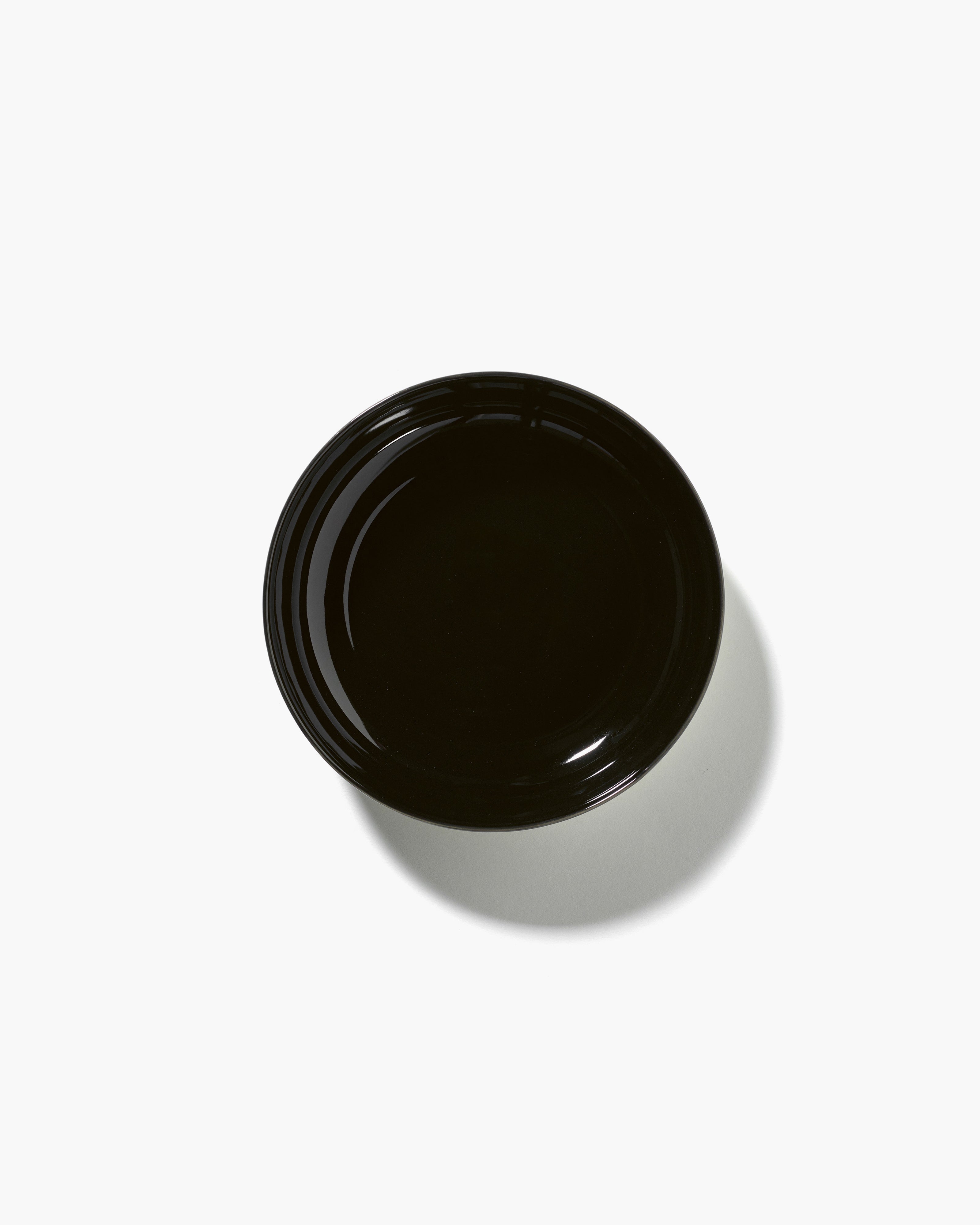 Serax Dé Deep Plate M hluboký talíř bílo-černý porcelán