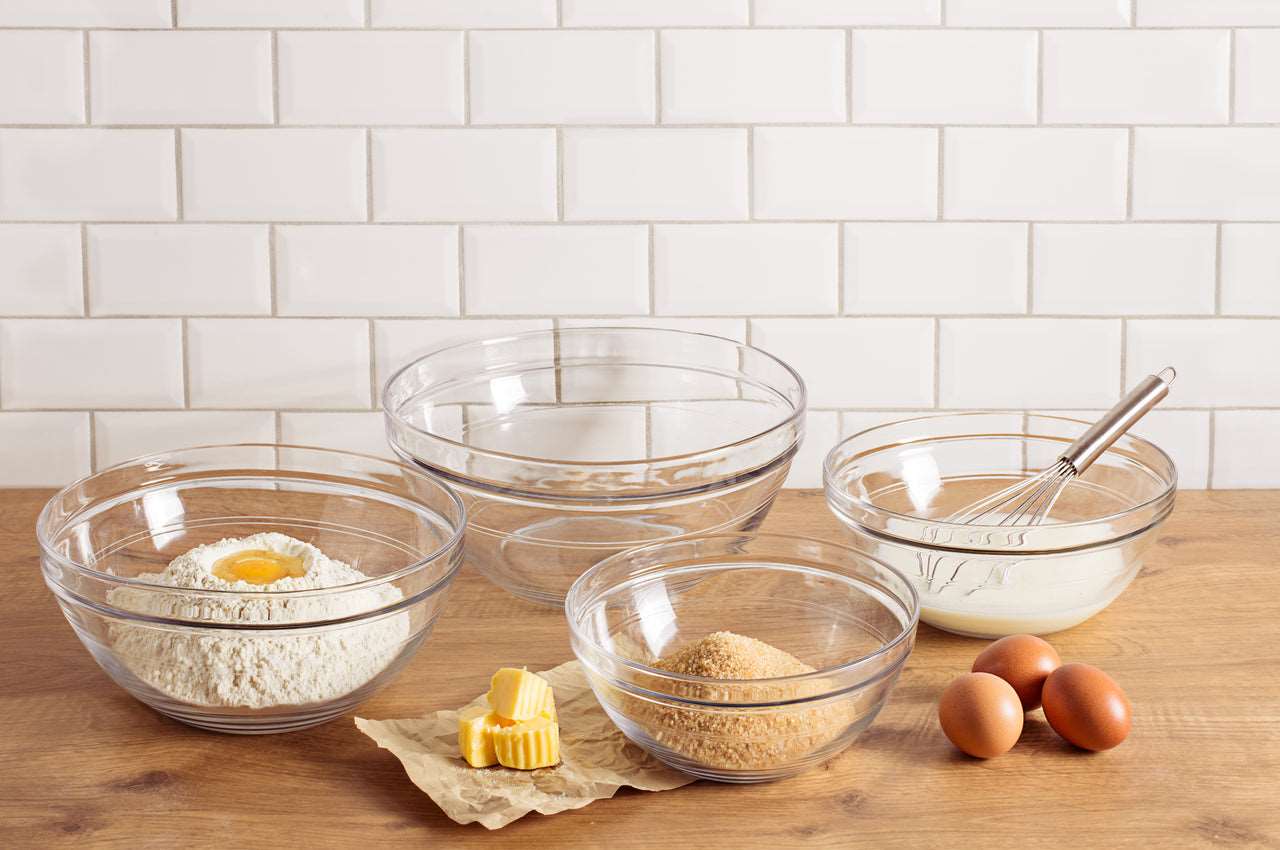 Duralex Le Gigogne salátová mísa 23 cm 2,4 l čirá