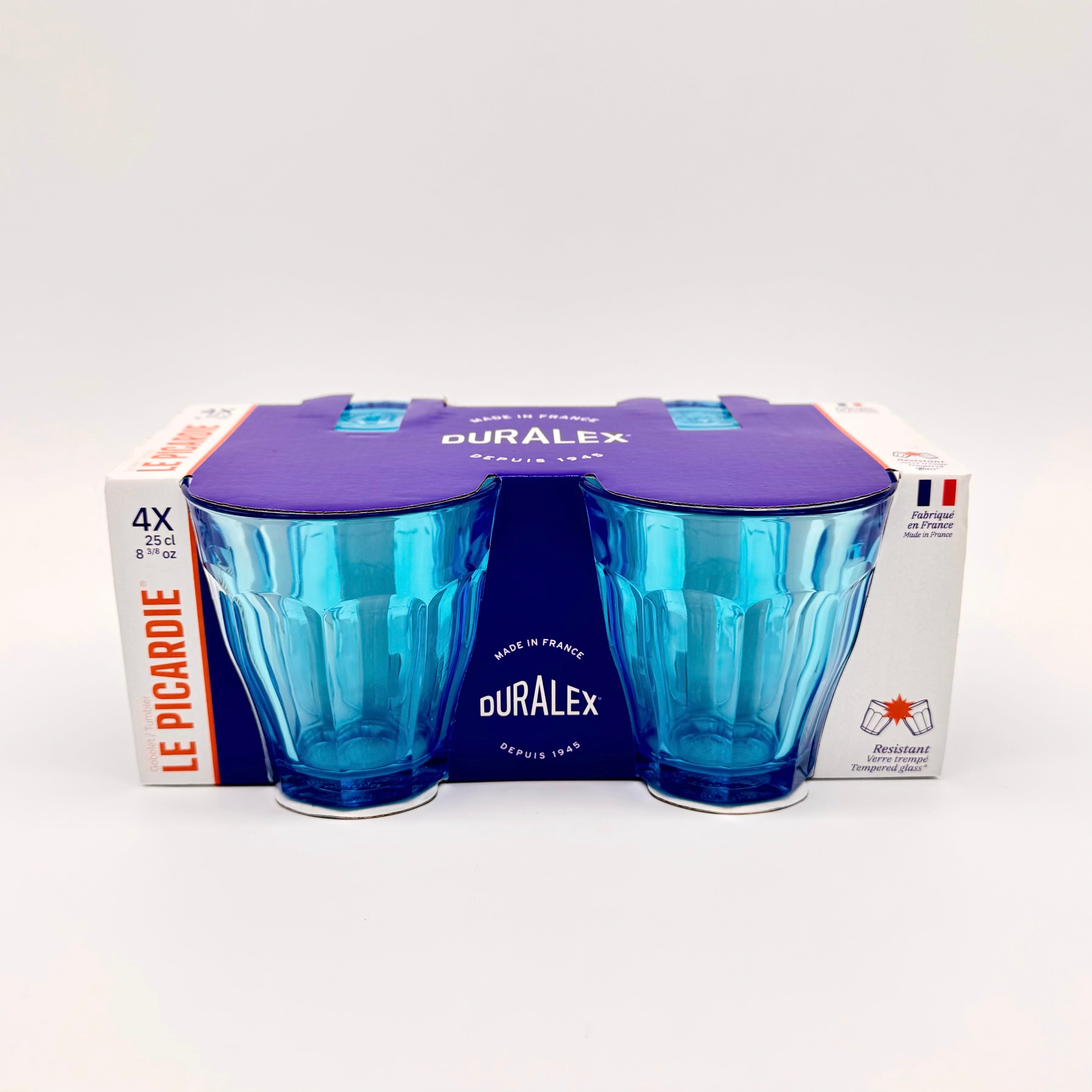 Duralex Le Picardie sklenice 25 cl tyrkysová 4 ks