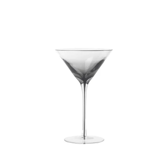 Broste Copenhagen Smoke sklenice na martini kouřová