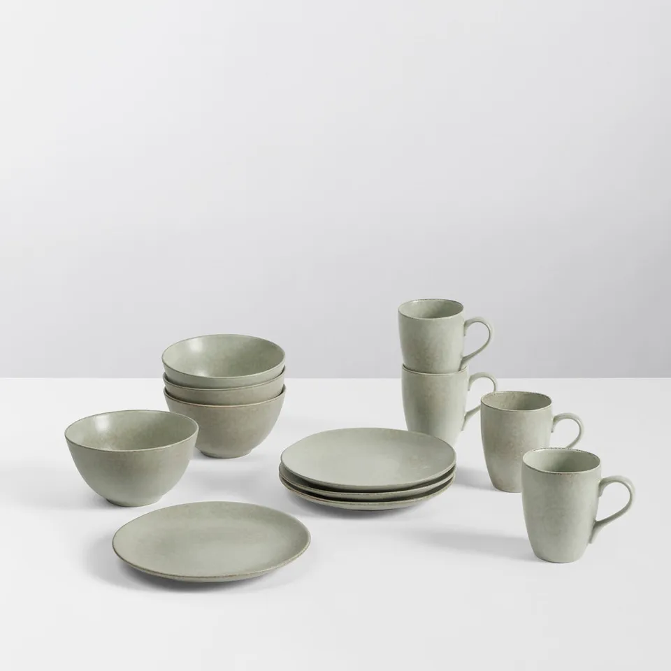 Broste Copenhagen Nordic Marsh snídaňová sada pro 4 osoby