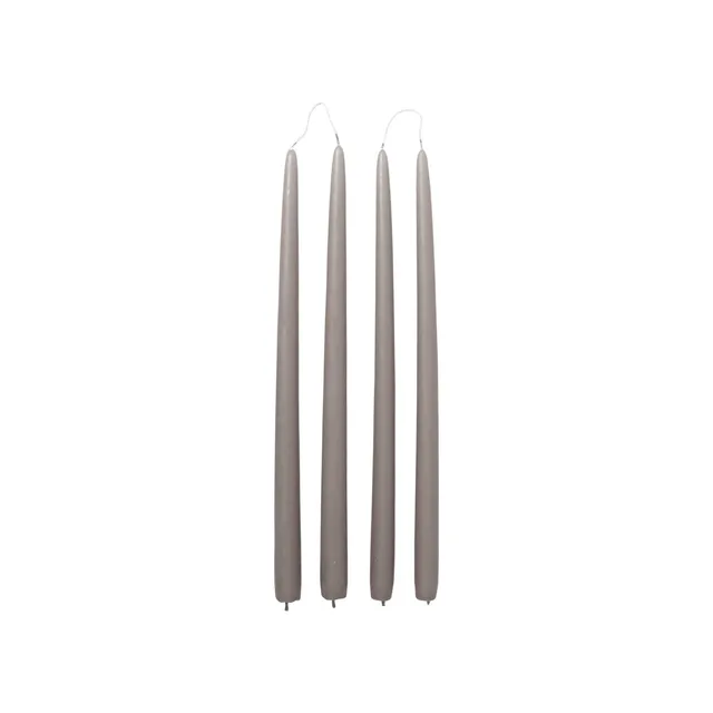 Broste Copenhagen Smooth Taper svíčka stearinová