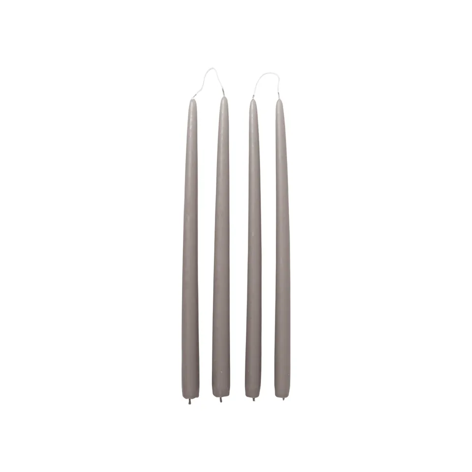 Broste Copenhagen Smooth Taper svíčka stearinová